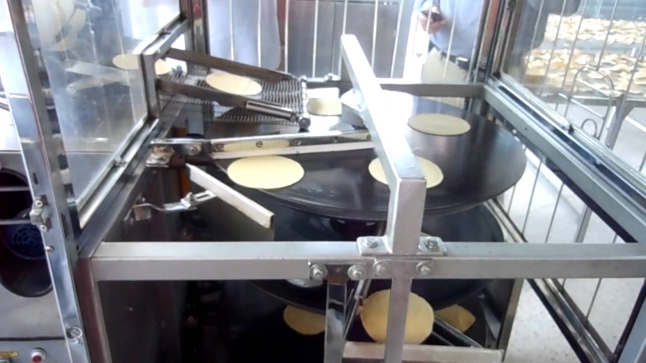 maquina para la elaboración de tortillas