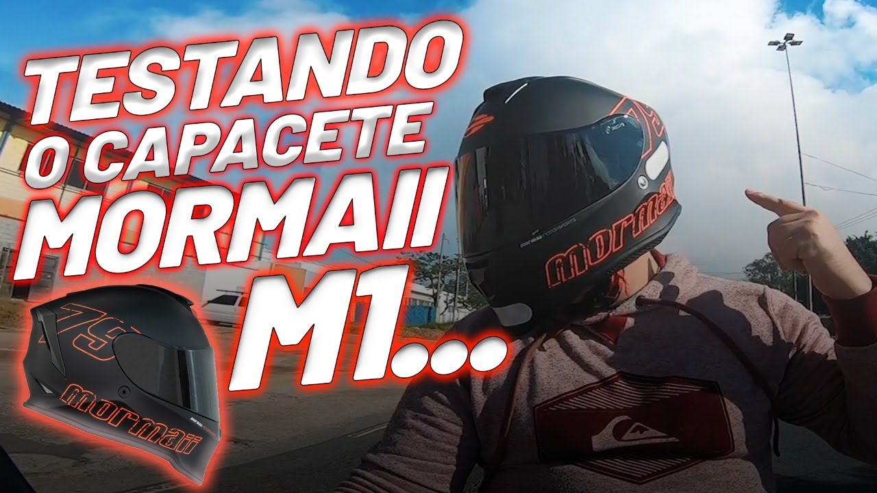 Rodolfinho da Z- Review Capacete Mormaii M1.