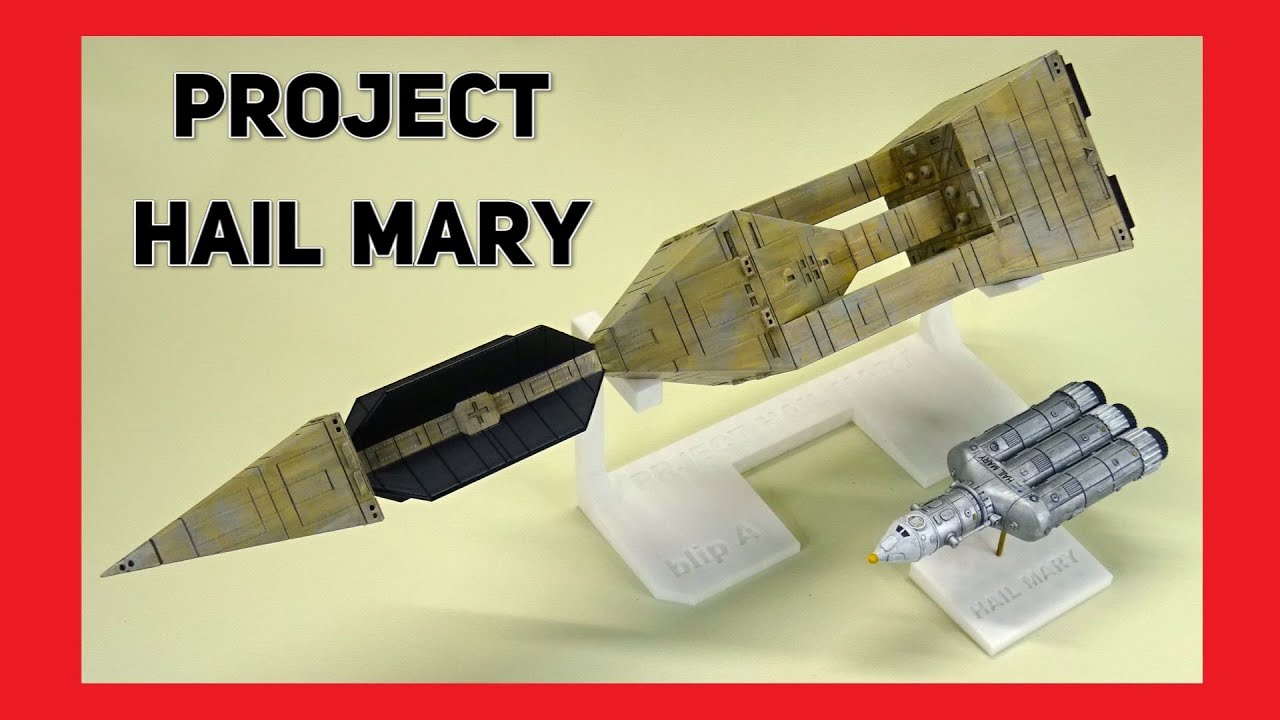 【DIY】「プロジェクト・ヘイル・メアリー」の宇宙船ブリップAを作ってみた! PROJECT HAIL MARY 