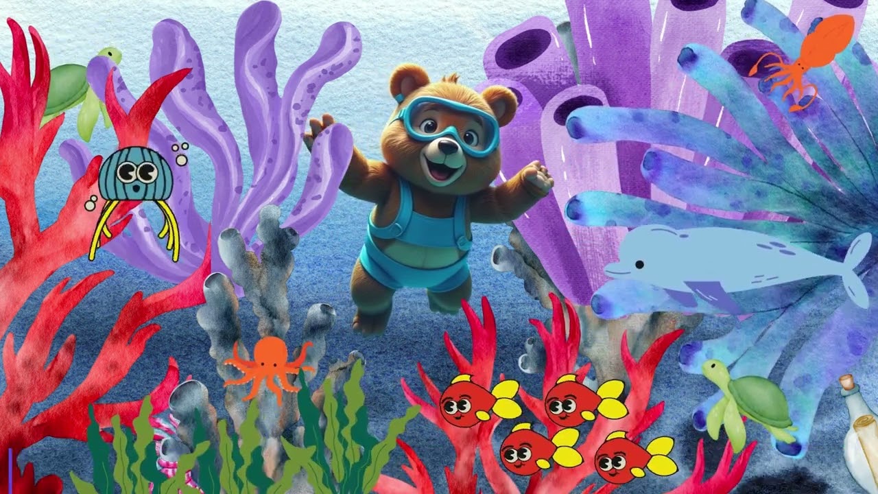 Dive into the Sea with Buddy Bear/Rhymes and Songs for kids