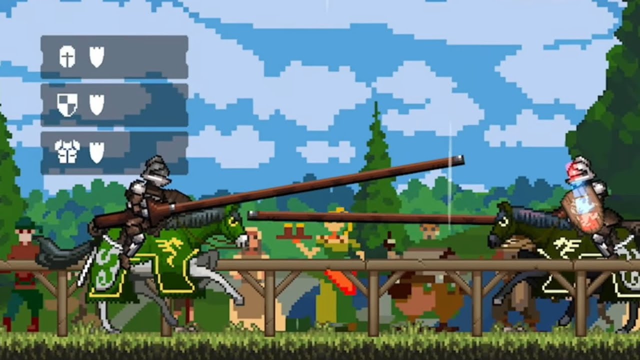 Knight Lancer GAMEPLAY iOS 