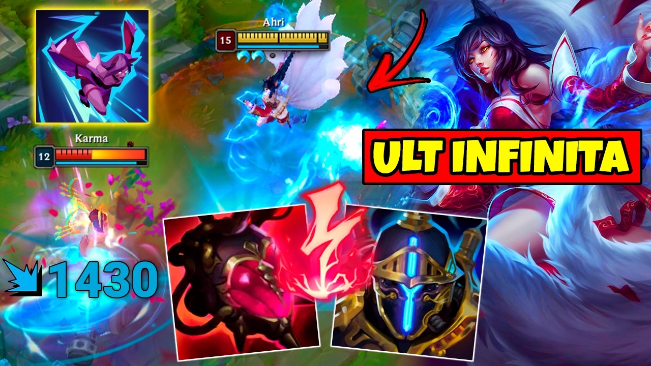 AHRI COM ULT INFINITA COM TODOS OS ITENS DE ULTIMATE