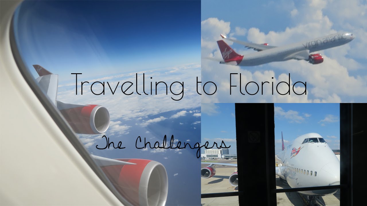 Travelling to Orlando Florida Vlog with Virgin Atlantic London Gatwick