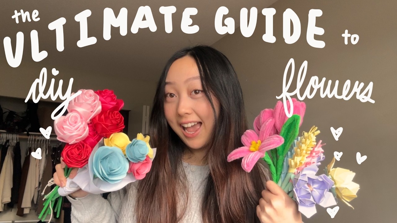 which diy flower is the best? rank them with me!