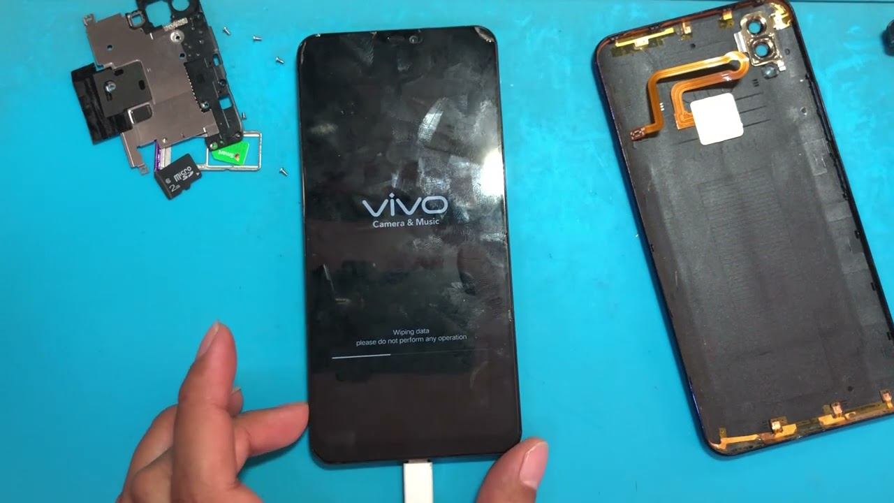VIVO Y85 Password & FRP remove by UNLOCKTOOL using Test Point
