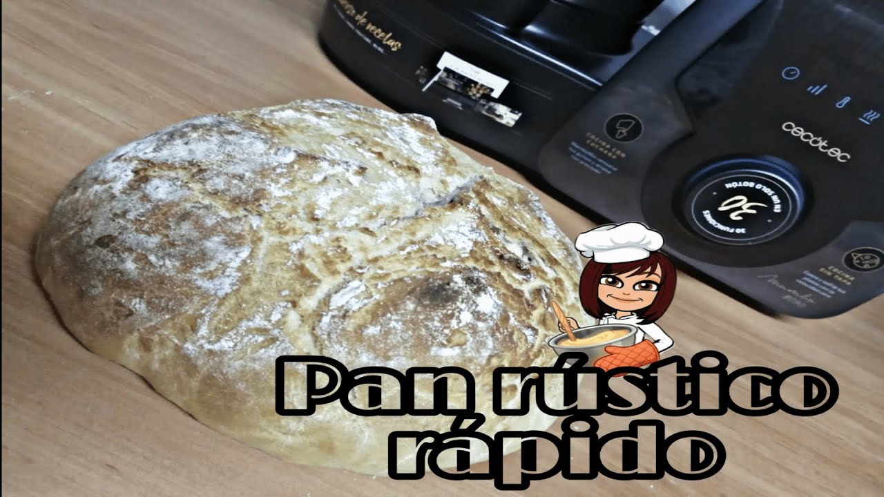 PAN RUSTICO CASERO, FÁCIL Y RÁPIDO #CON MAMBO.