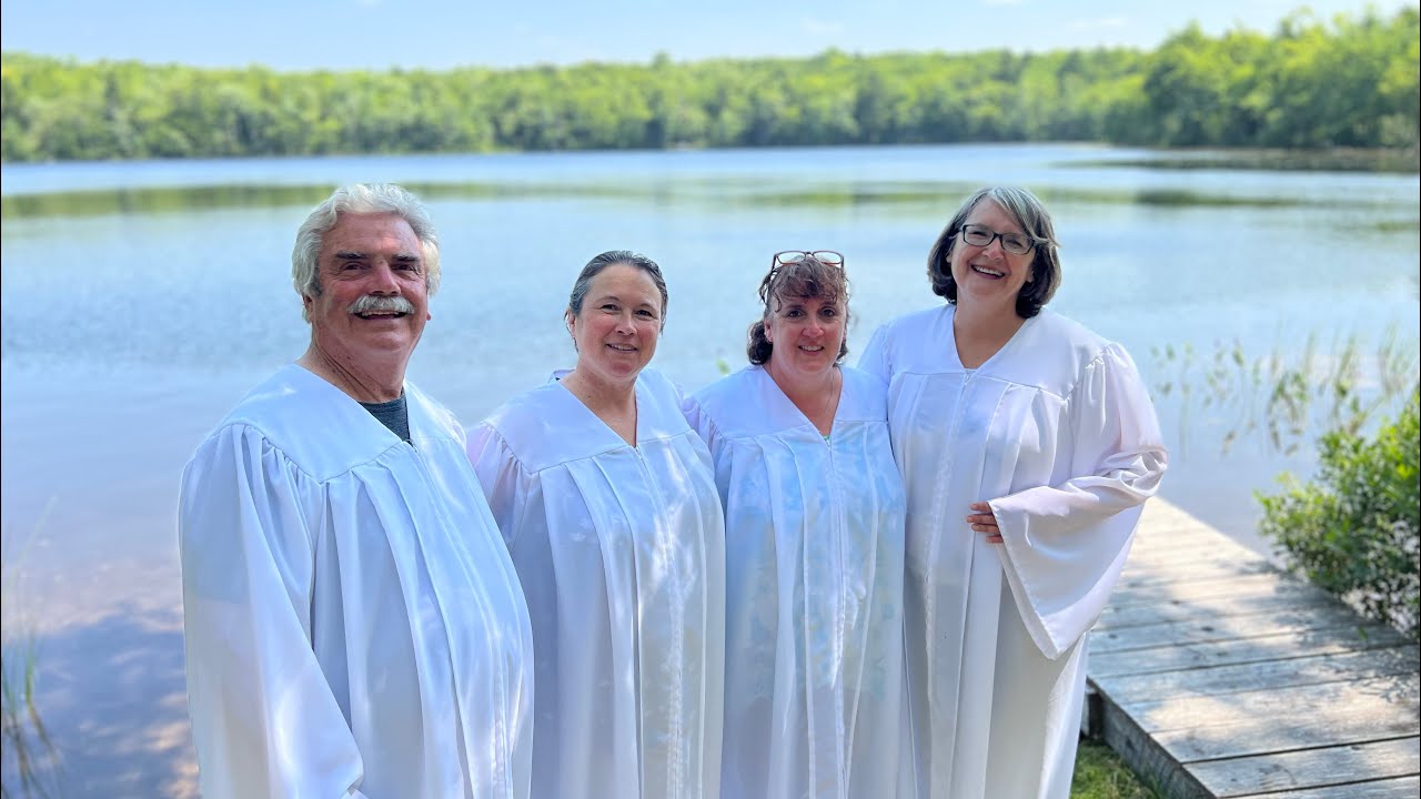 Baptism Service at McInnis Lake for Sharon & Angela (27th July 2025)