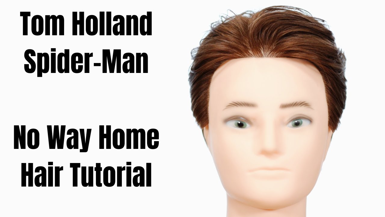 Tom Holland Spider-Man No Way Home Hair Tutorial - TheSalonGuy