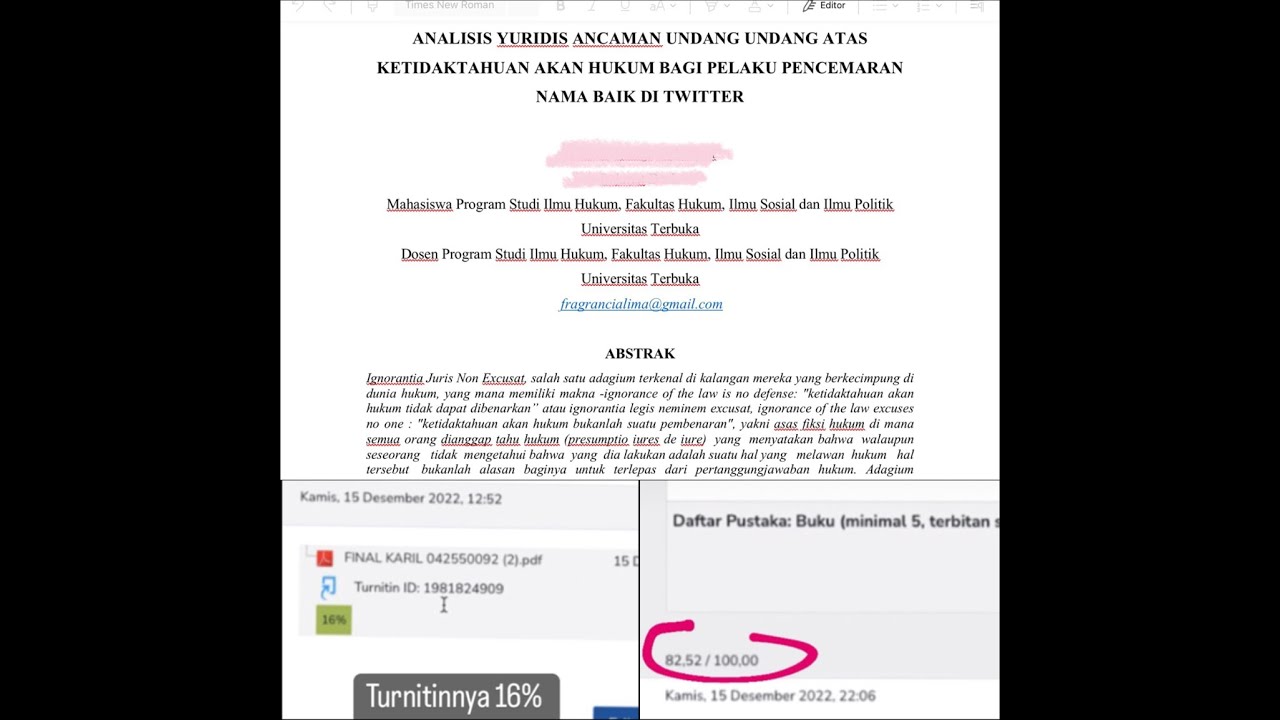 YANG HARUS KALIAN TAHU TENTANG KARIL UT | DI UT NGGA ADA SKRIPSI? | KARYA ILMIAH UNIVERSITAS TERBUKA