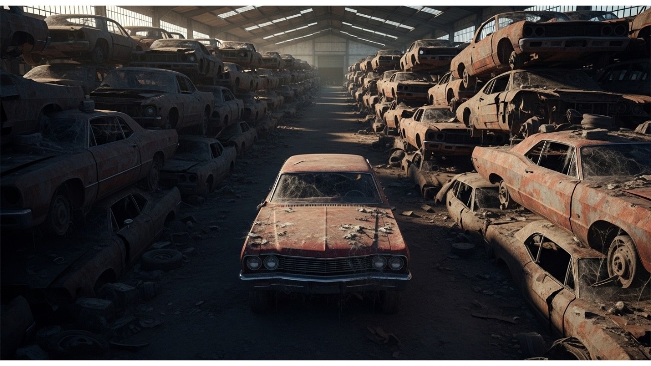 Abandoned 1957 BMW Isetta Found in a Pile of Decaying Toys… Complete Rebuild