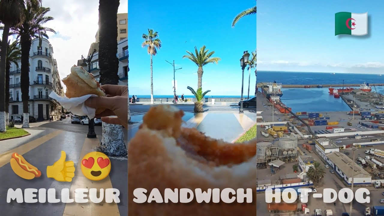 meilleur sandwich hot-dog a oran rue khemisti centre ville 2024 front de mer