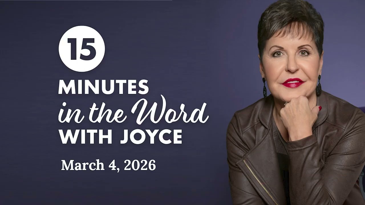 Leaving the City of Regret - Pt 4 | 15 Minutes in the Word with Joyce Meyer