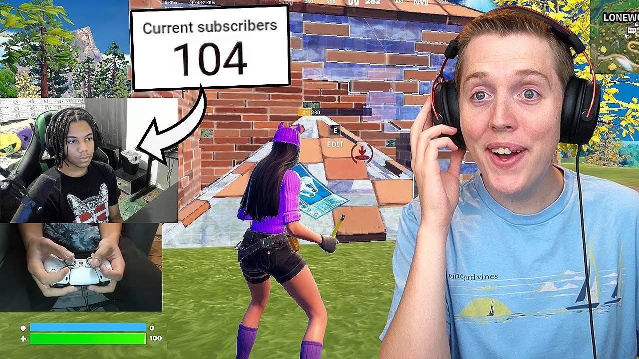 I Found The #1 *HYBRID* Player In Fortnite! (UNDERRATED)