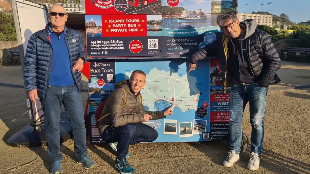 ♫ 🇬🇧 ISOLA DI JERSEY 2024 BIKE TOUR by Cla/Luc/Rob