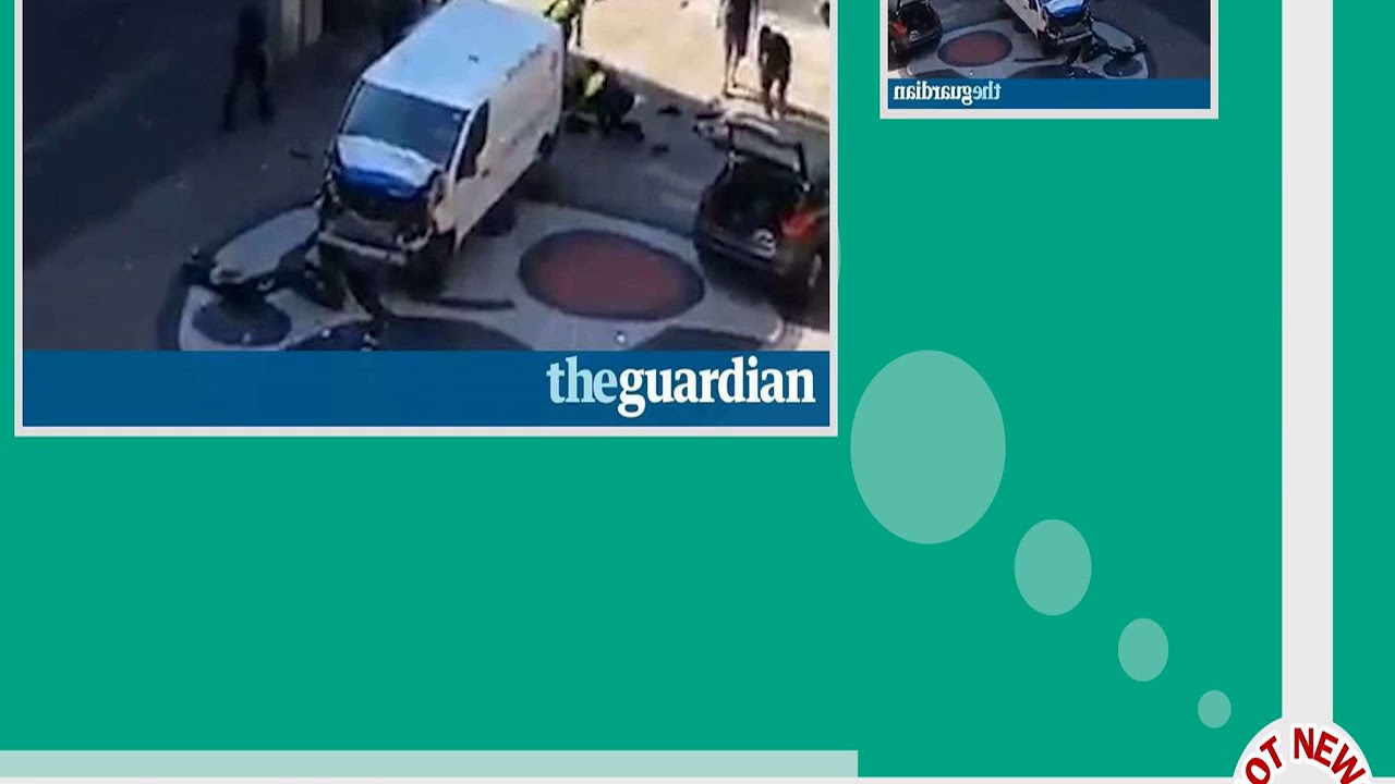 Barcelona Van Attack   A Visual Guide