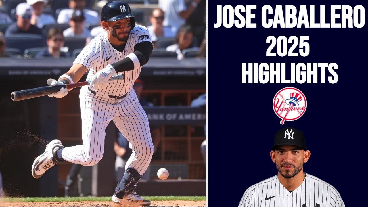 JOSE CABALLERO 2025 YANKEE HGHLIGHTS
