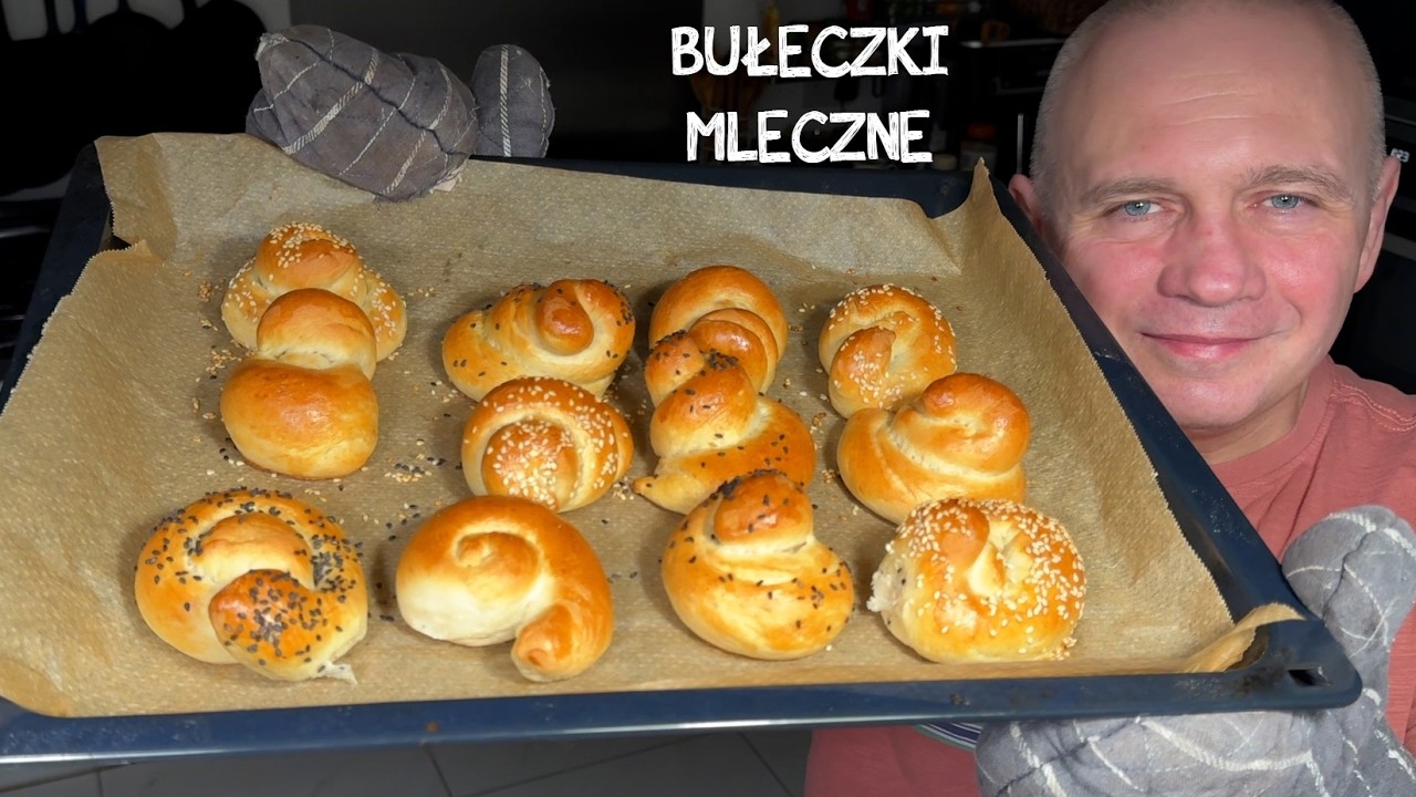 Włoskie bułeczki mleczne. Przepyszne i bardzo proste! Idealne dla początkujących