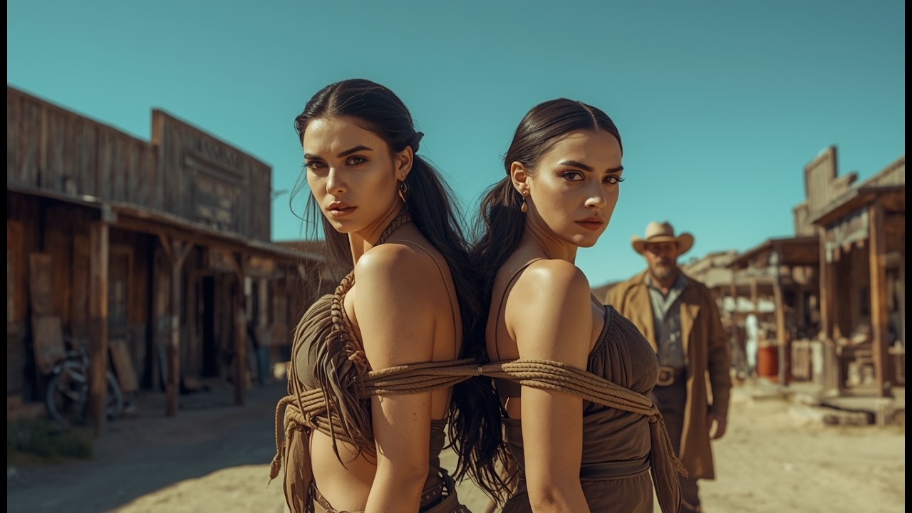 Apache twins were tied up for stealing bread… what a rancher did left the town in silence.|Lone Spur