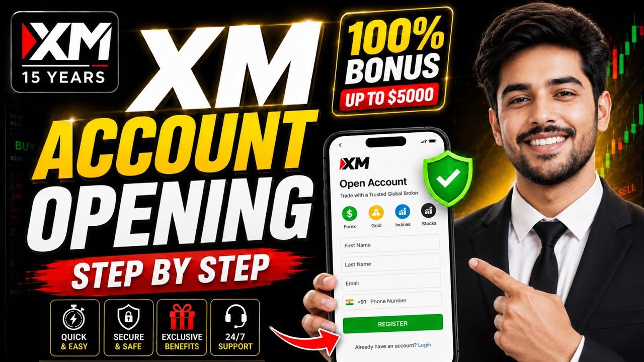 XM Account Opening | Xm360 Me Accoount Kaise Banaye | How To Open XM Trading Account