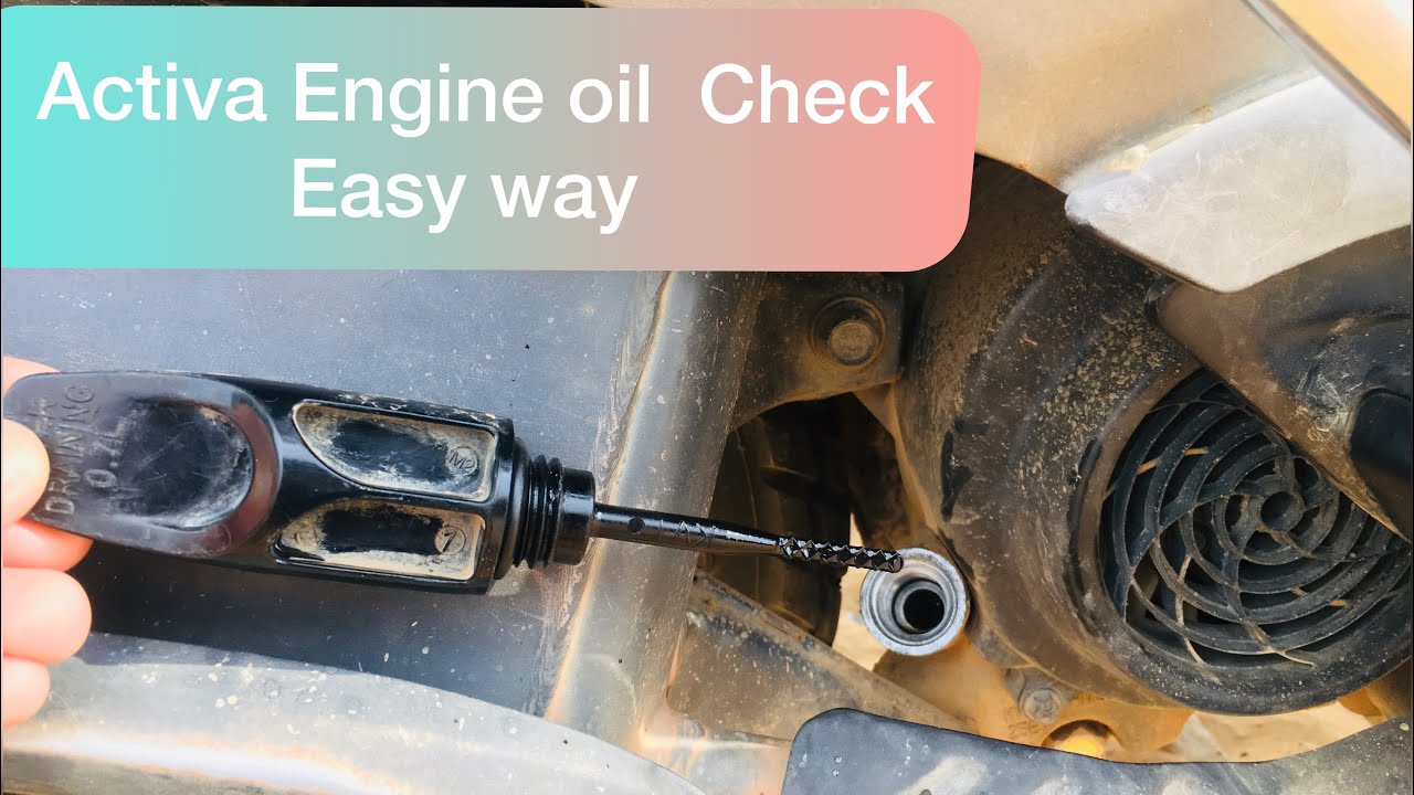 How To Check Engine Oil Activa 5G / 4G / 3G /6G || Of Any Scooty #shorts