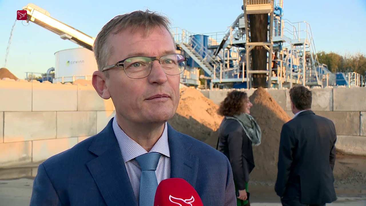 Installatie kan betonpuin 100% recyclen