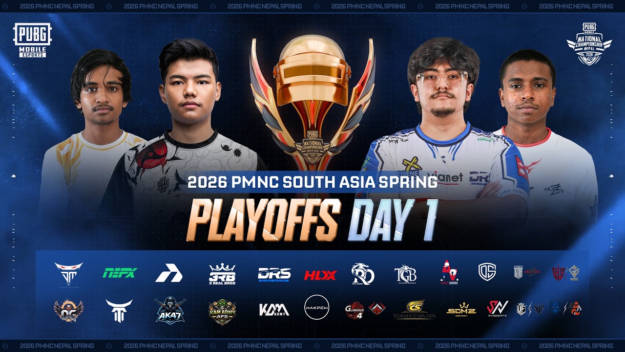 [EN] 2026 PMNC South Asia Playoffs | Day 1 | The Road Begins!