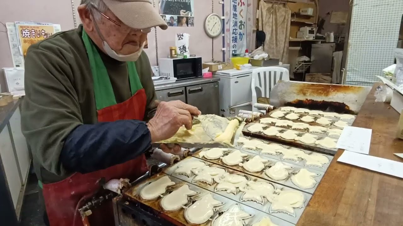 1日1000個!? 90歳の名物おじいちゃんが作る人気たい焼き店【ノーカット】