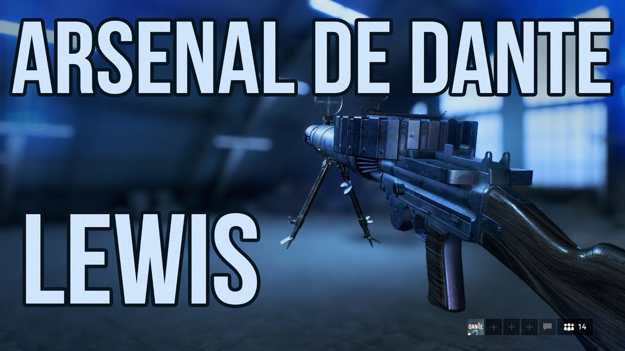 Arsenal de Dante : Lewis Gameplay | Battlefield 5 FR