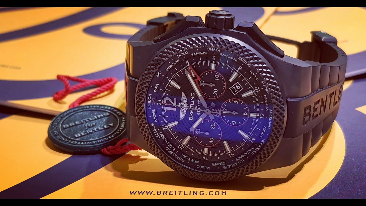 Breitling for Bentley GMT Light Body или часы крупного человека!