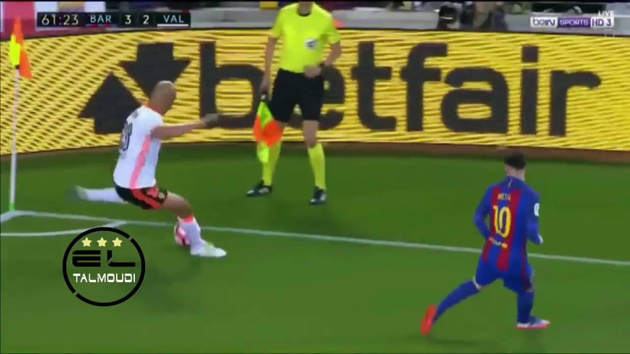 Aymen ABDENNOUR crazy defensive skills vs Barcelona #LA_LIGA