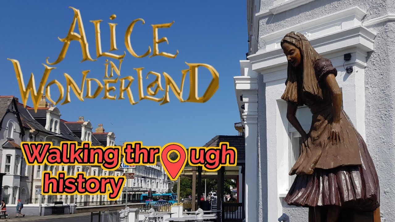 Alice in wonderland, llandudno, North Wales