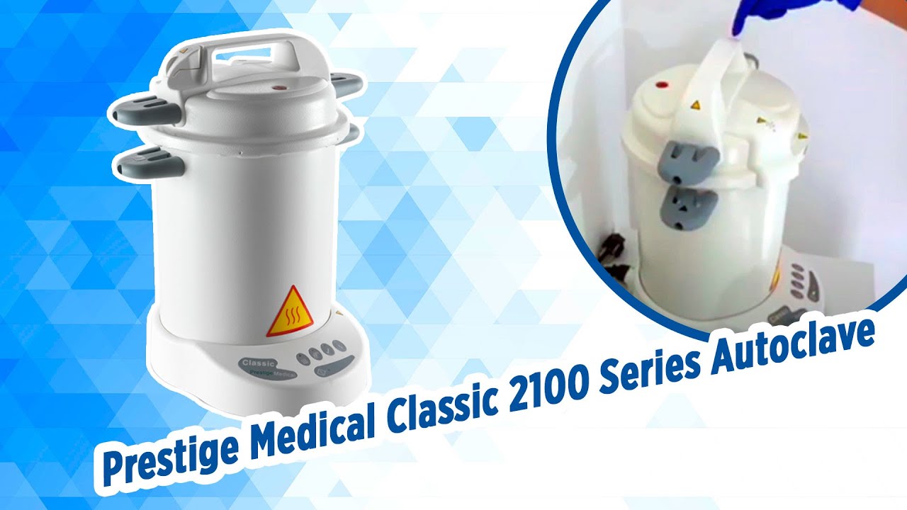 Prestige Medical Classic 2100 Series Autoclave — Step-by-step Operating Instruction Video