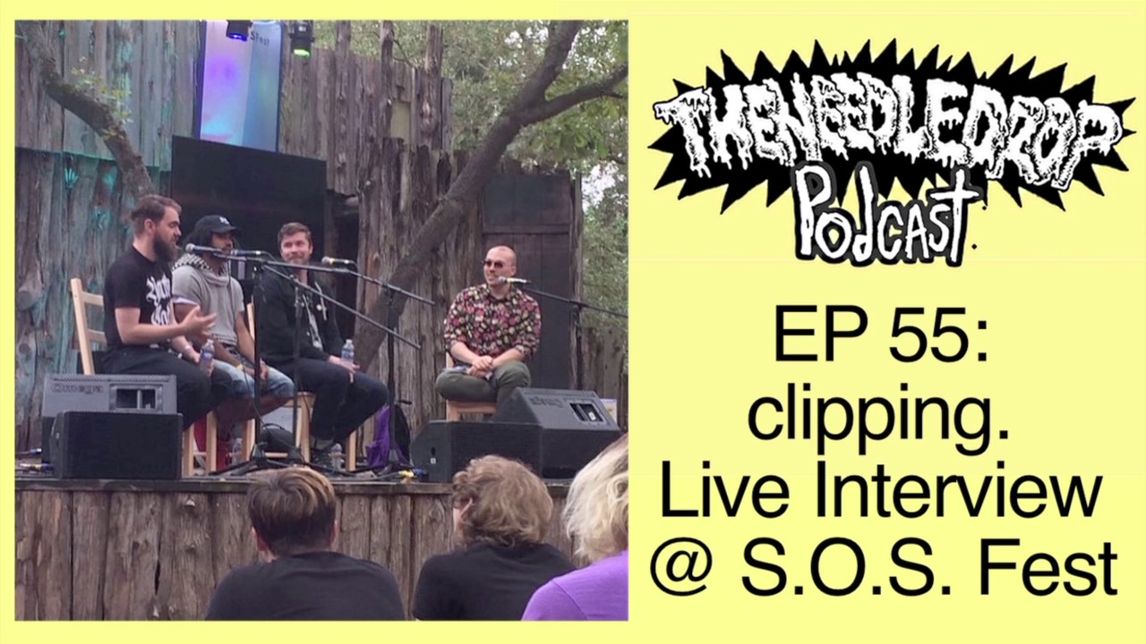 TND Podcast #55: clipping. Live Interview @ S.O.S. Fest