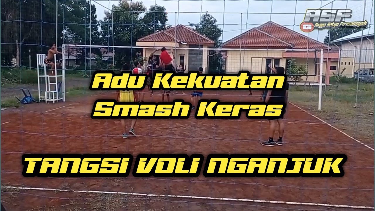 Voli Tangsi Nganjuk | Adu Kekuatan Smash Keras