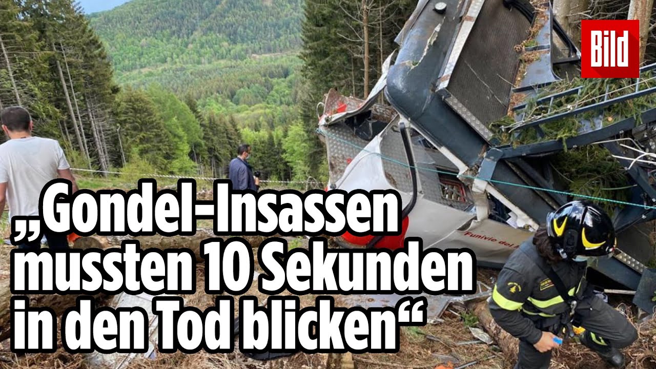 Neue Verdächtige bei Seilbahn-Absturz: Notbremse wurde manipuliert