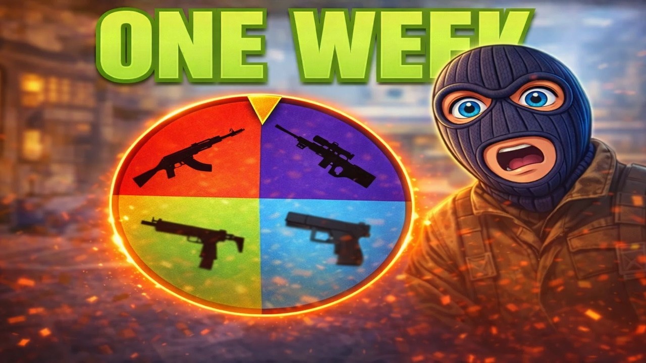 Random CS2 Weapon Challenge &ndash; ChatGPT Decides My Gun for 7 Days
