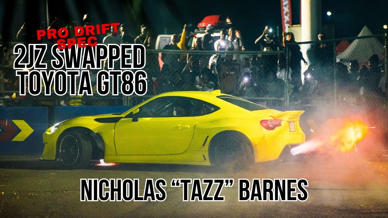 DRIFT SPEC TOYOTA GT86 WITH 2JZ SWAP - NICHOLAS BARNES, JAMAICA'S DRIFT KING?