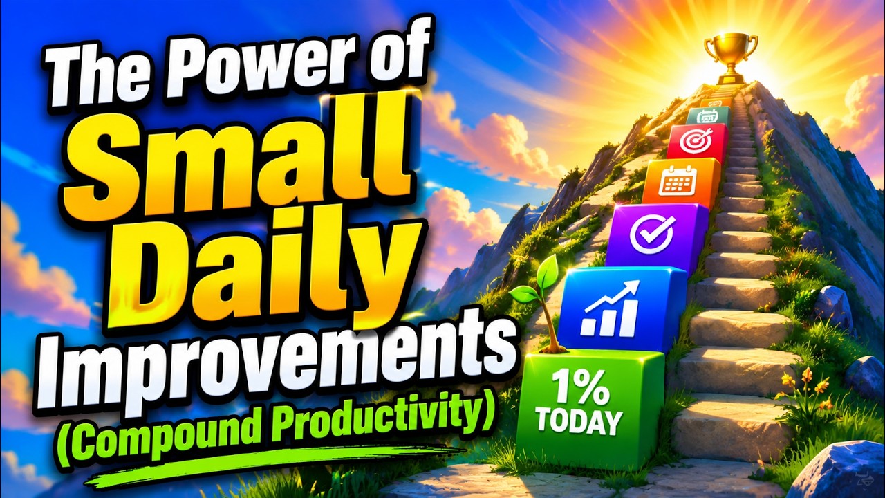 The Power of Small Daily Improvements Compound Productivity