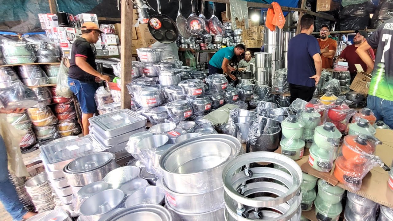 Feira do Aluminio em Caruaru-Pé | Panela Direto de Fábrica