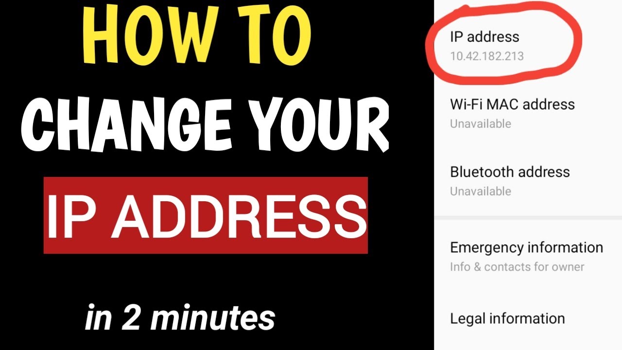 Как изменить IP-адрес на устройстве Android в 2023 году / изменить IP-адрес на Android / изменить...