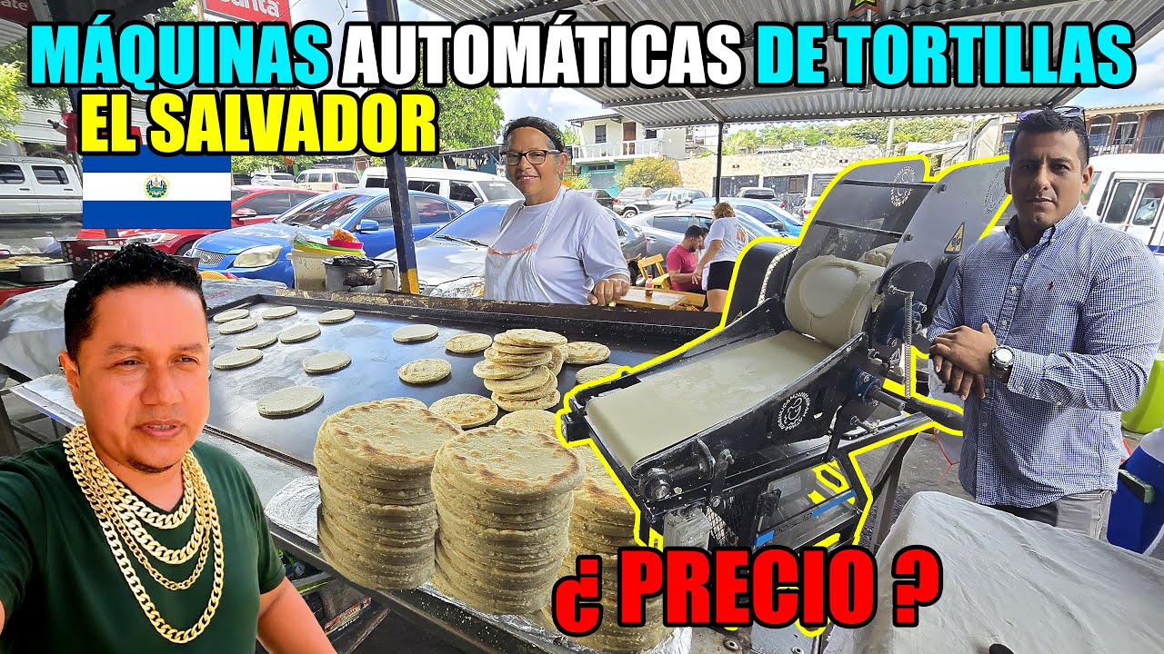 ESTOS SON LOS PRECIOS DE LAS MÁQUINAS DE TORTILLAS EN EL SALVADOR 🇸🇻