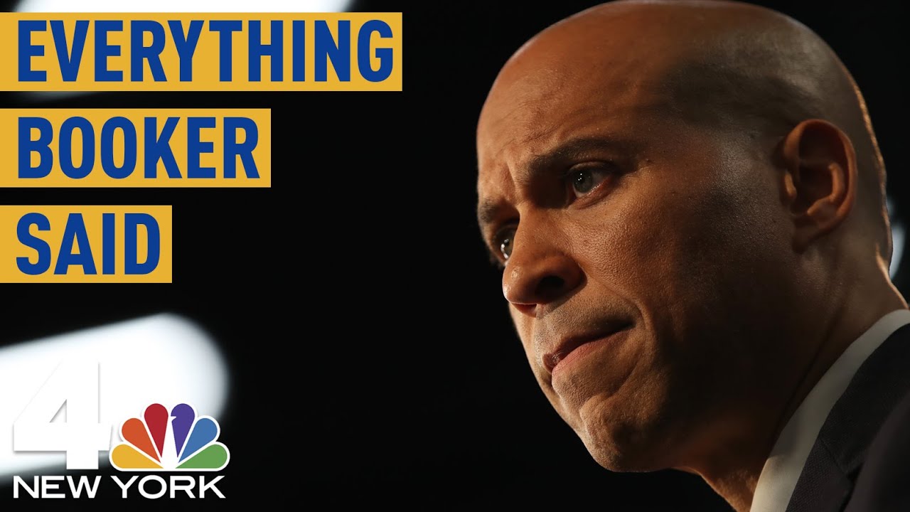 Everything Cory Booker Said During the Democratic Debate | NBC New York