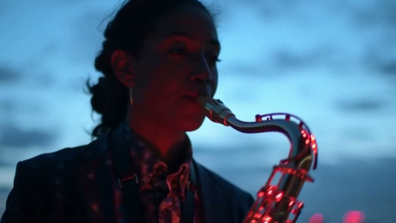 DJ Zeta – NEON BLUE | ELECTRONIC HOUSE Sax Vibes for Night Energy & Focus