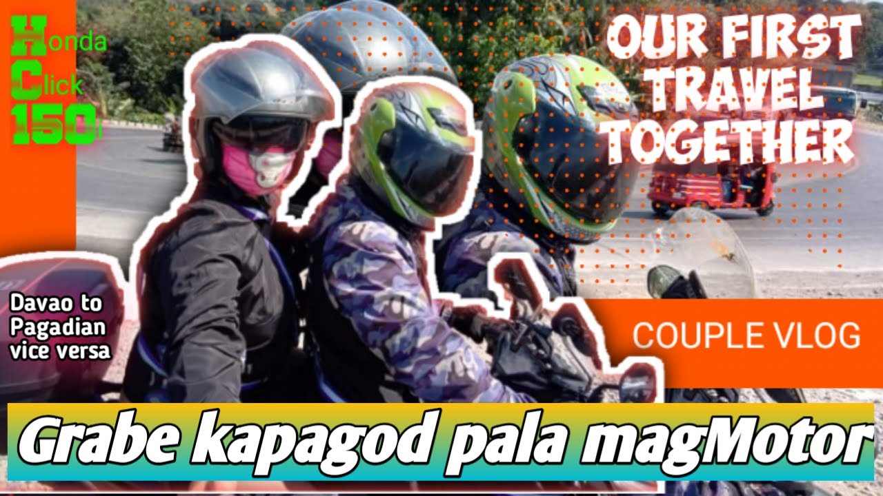 Honda Click 150i break in //Davao to Pagadian City// travel vlog