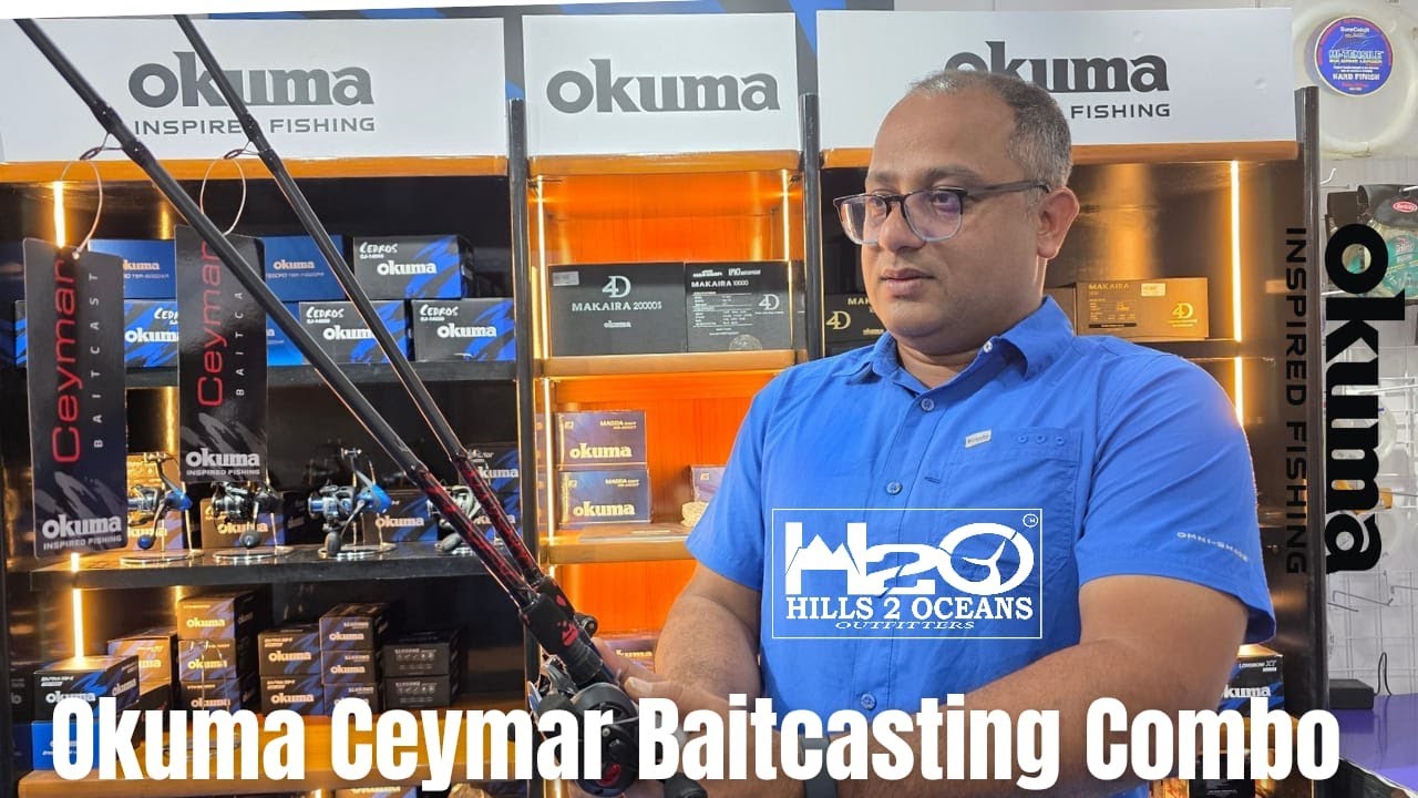 🎣 Okuma Ceymar Baitcasting Combo – Performance That Packs a Punch! 🔥