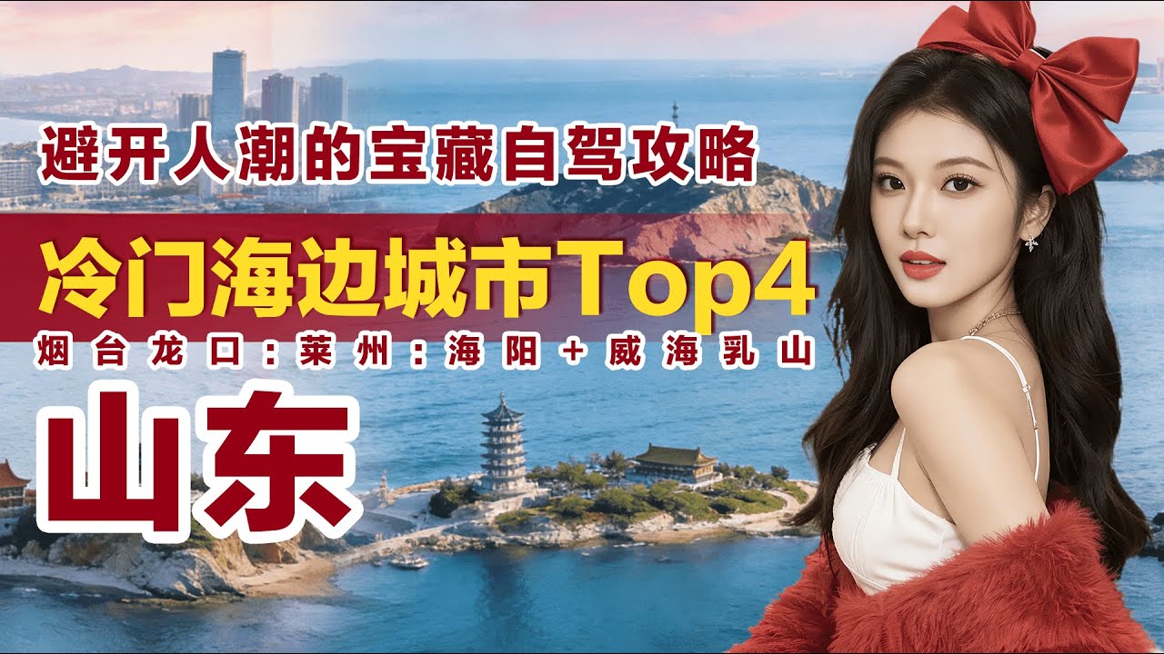 山东冷门海边城市Top4 | 烟台龙口:莱州:海阳+威海乳山深度对比，避开人潮的宝藏自驾攻略