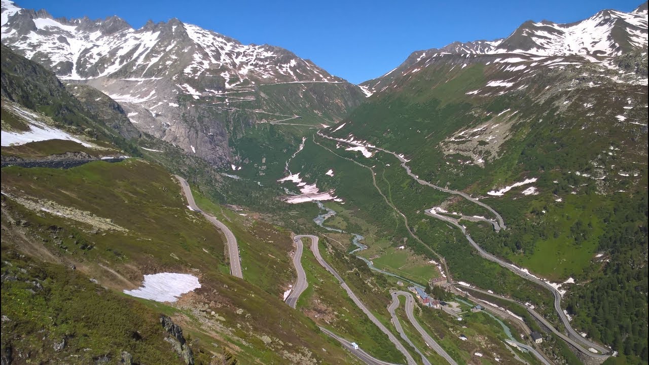 Switzerland on Honda NC750X  - Furka nad Grimsel Pass (2018)