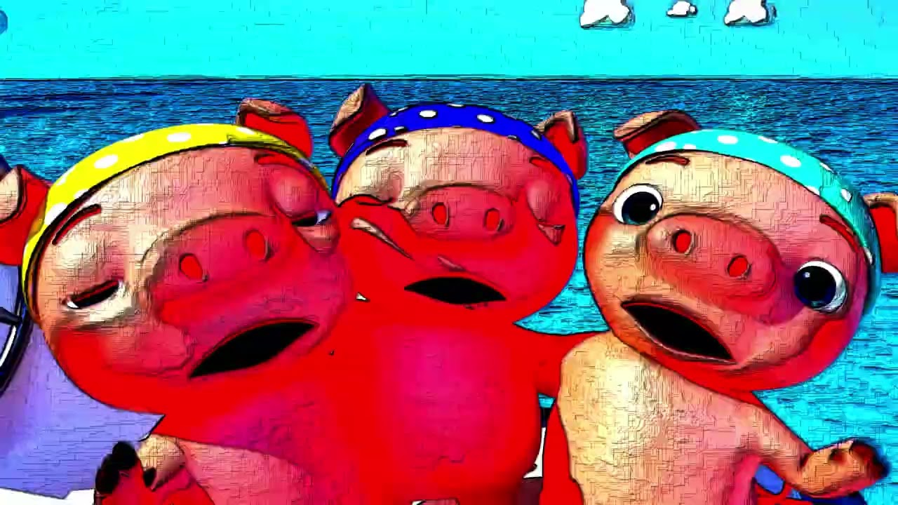 Look! The Three Little Pigs Sing and Fun on the Ship Sponsored by: Gamavission FX effect