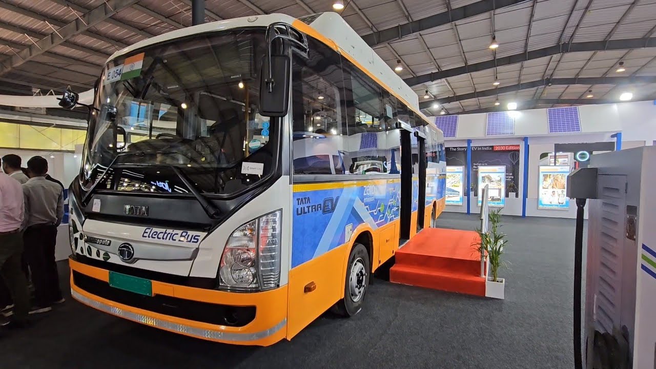 TATA Ultra EV 2024 | 25 Seater | Electric Bus | Price Mileage Specifications Review #TataMotors