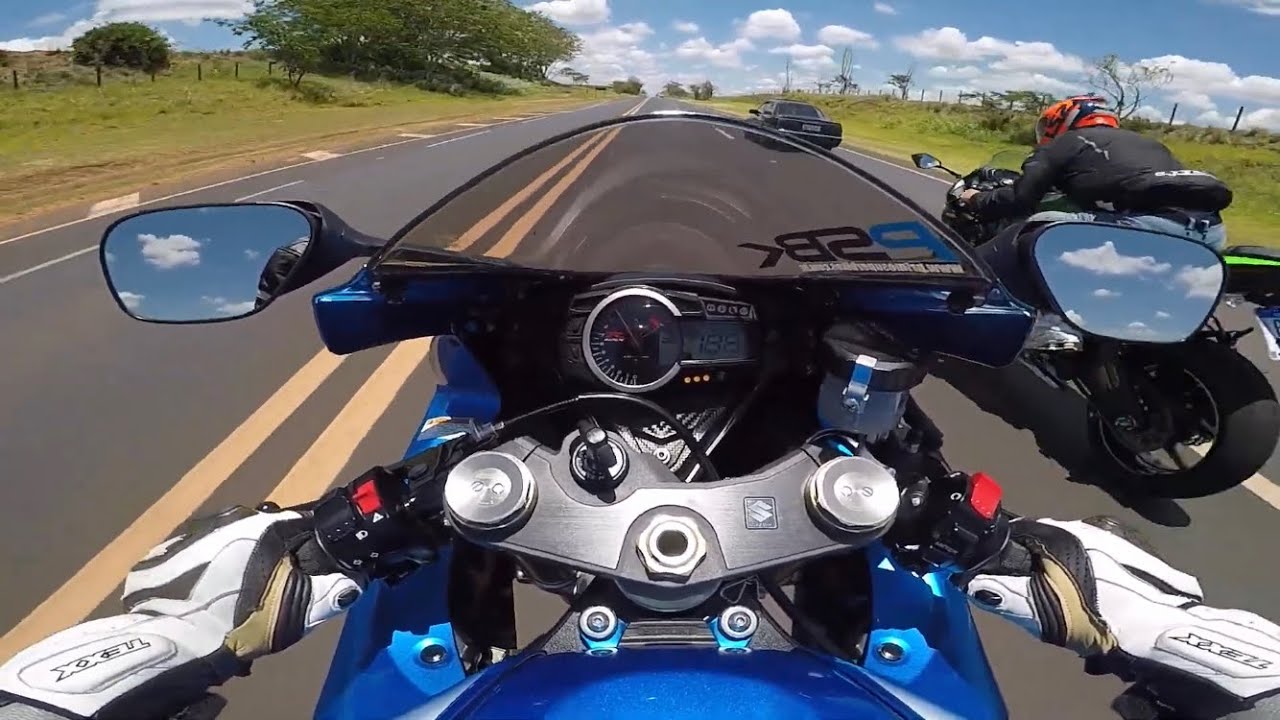 SRAD 750 VS ZX6R a zx6r passo chamando pro racha 🚀🚀